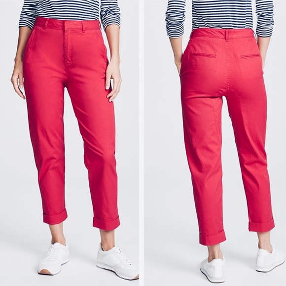 ✨THE SCRIPT✨Matilde Pants in Red - Picture 2 of 4